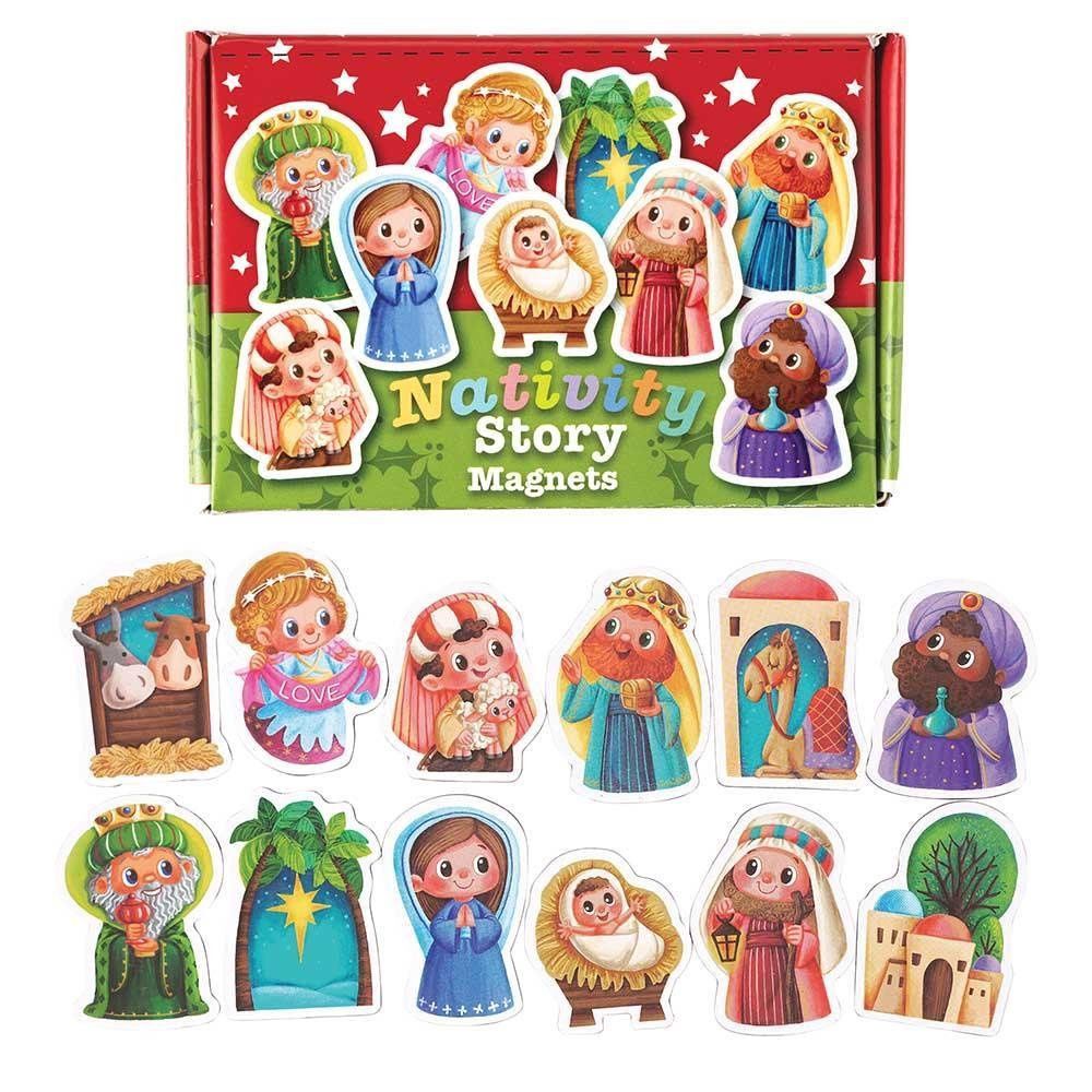 Magnet Nativity Vinyl 12 Piece