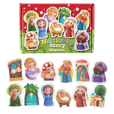 Magnet Nativity Vinyl 12 Piece
