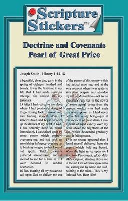 Scripture Stickers - Doctrine and Covenants / Pearl of Great Price