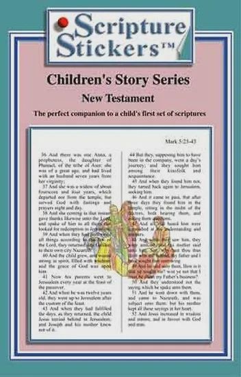 Scripture Stickers - Childrens New Testament