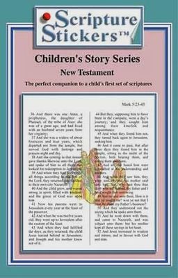 Scripture Stickers - Childrens New Testament