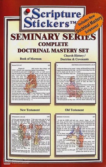 Scripture Stickers - Seminary Series Complete Doctrinal Mastery Set