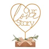 Our Love Story Plaque