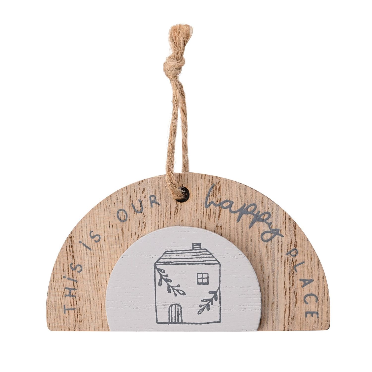 Happy Place - Mini Plaque