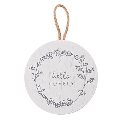 Hello Lovely - Mini Plaque