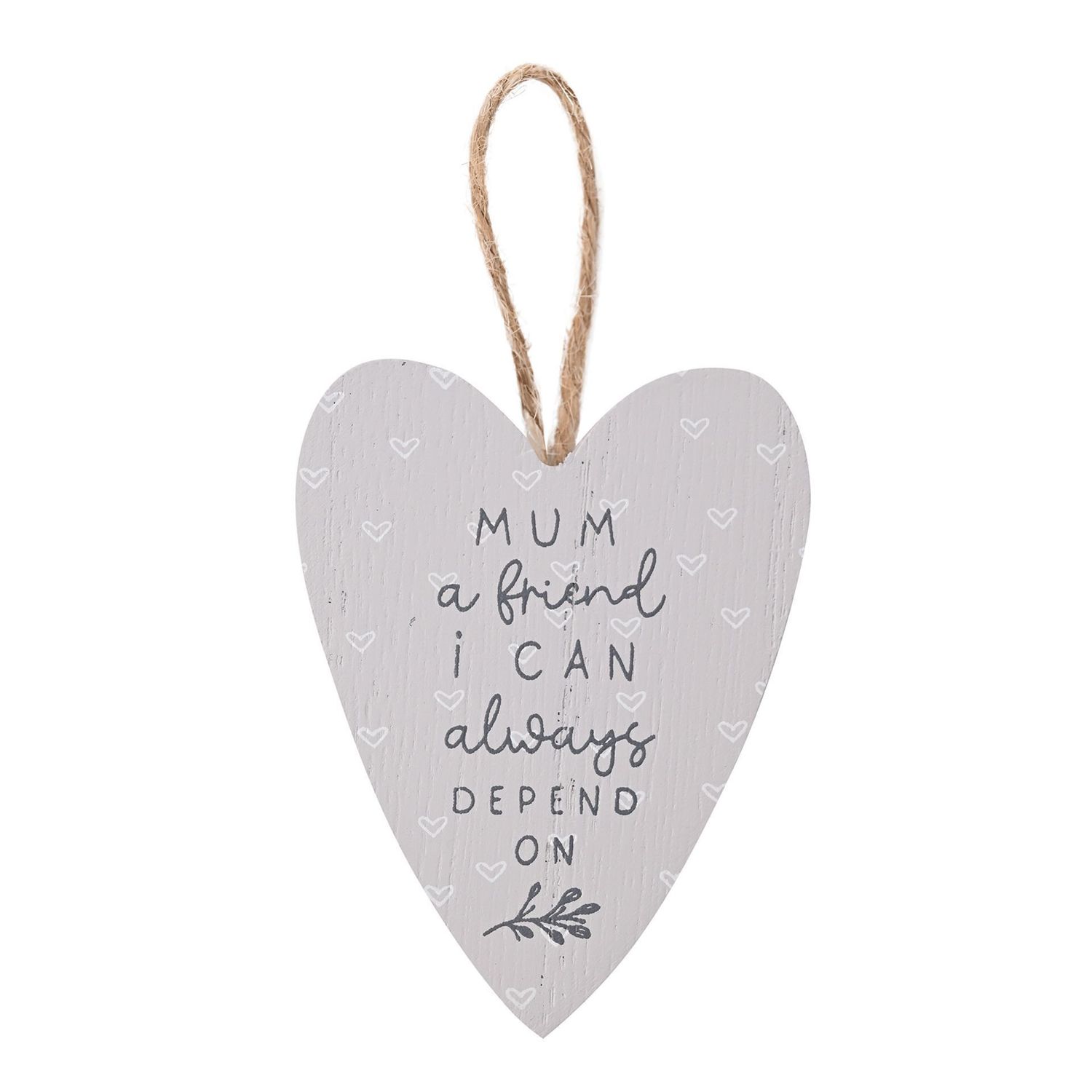 Depends on Mum - Mini Plaque