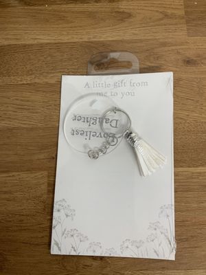 Loveliest Daughter Keyring