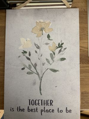 Together Best Place Hanging Sign