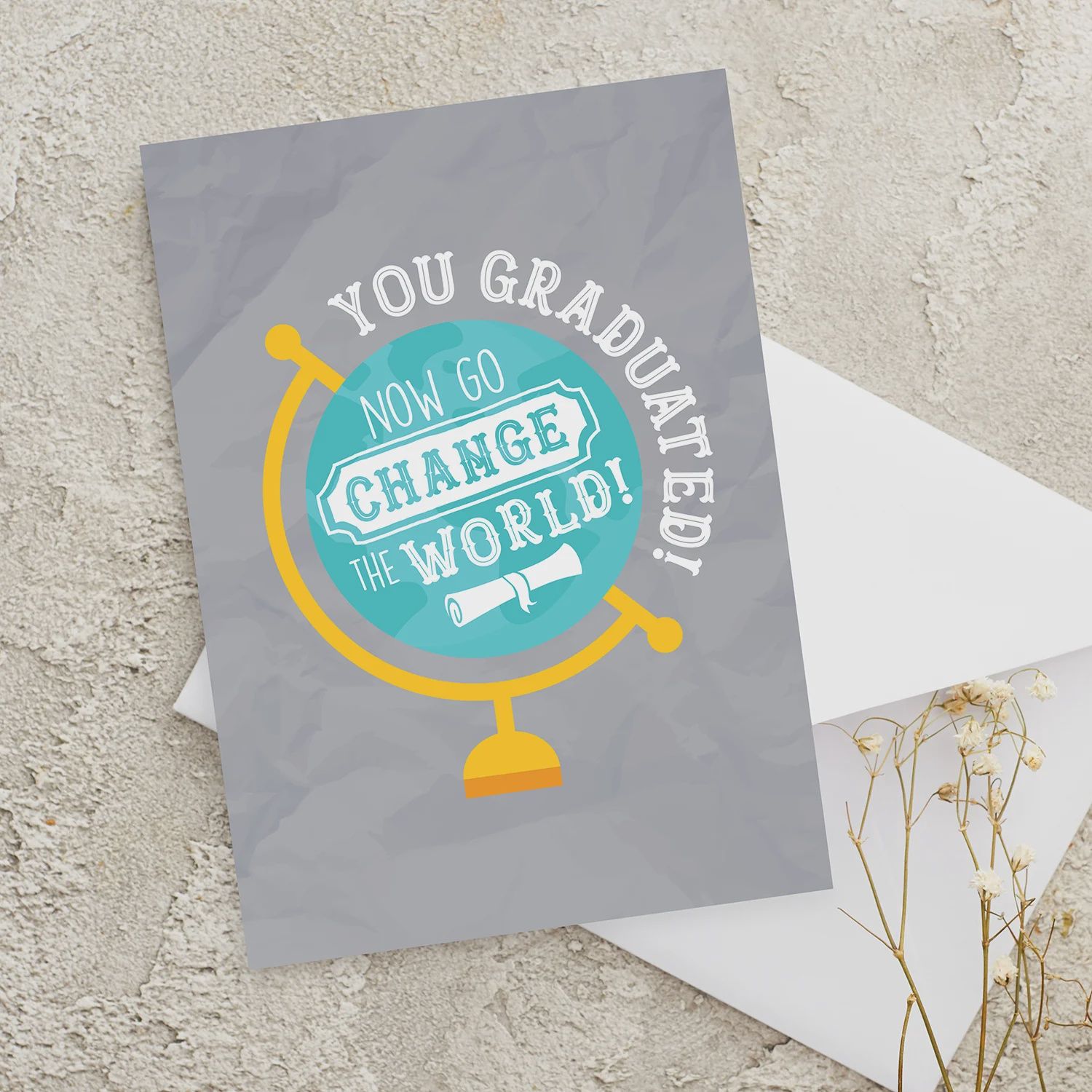 You Graduated Card