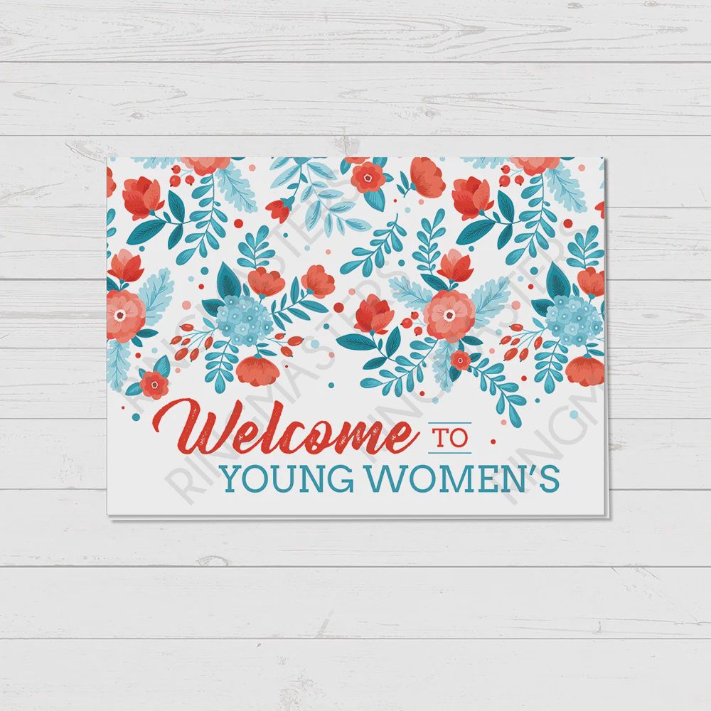 Welcome to Young Women&#39;s Card