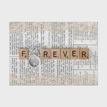 Forever Wedding Greeting Card