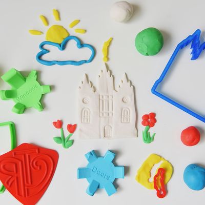 Temple Builder Play Dough Set