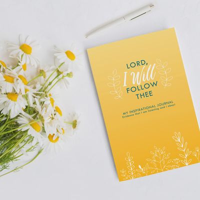 I will Follow Thee Inspiration Journal