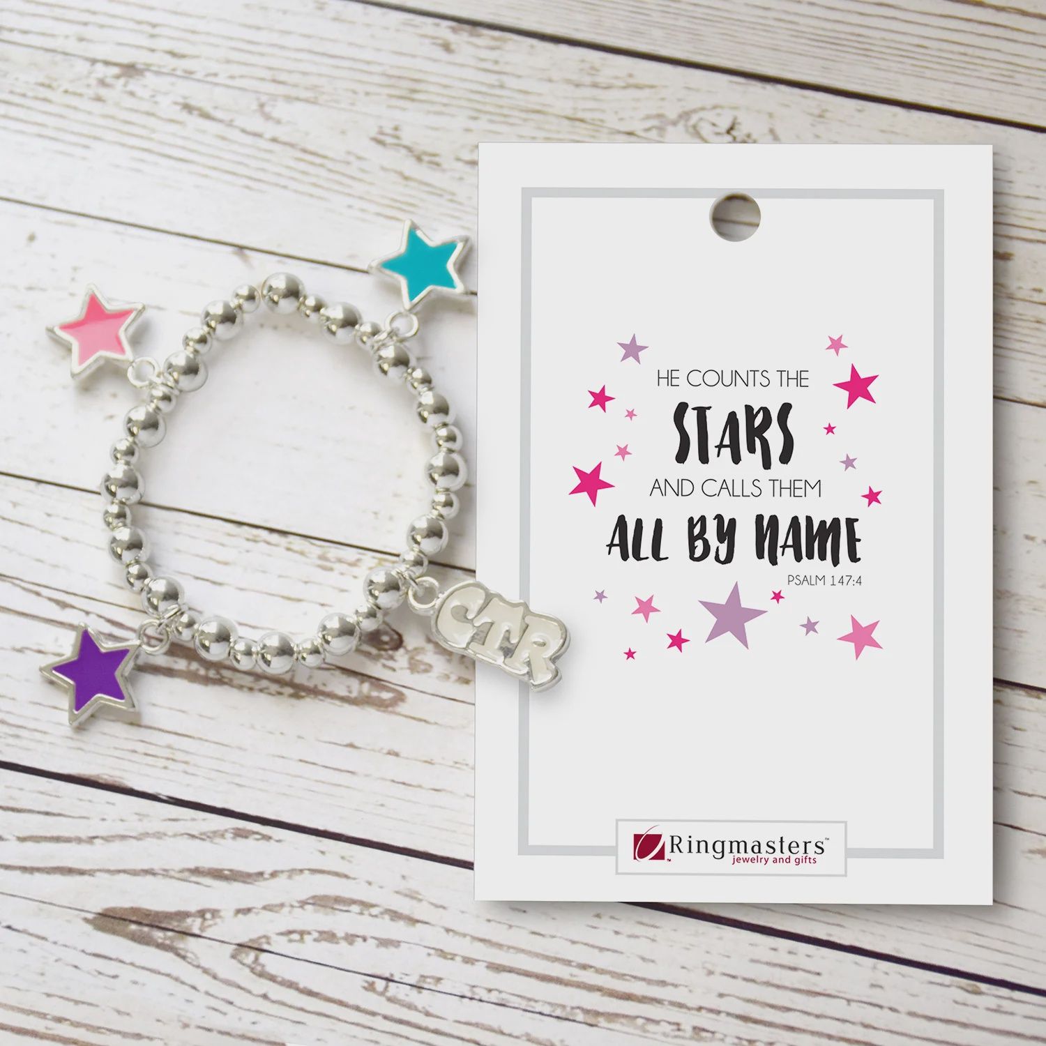 CTR Star Stretch Bead Bracelet