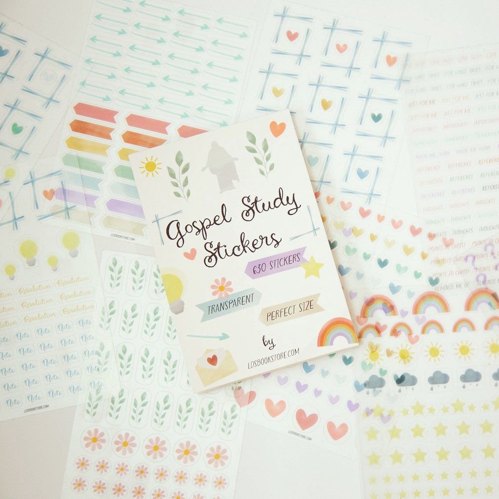 Gospel Study Scripture Stickers