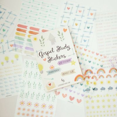 Gospel Study Scripture Stickers