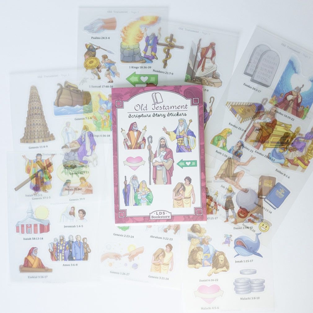 Scripture Story Stickers, Design: Old Testament