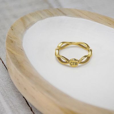 #2207 CTR Eloise Ring - Stainless Steel