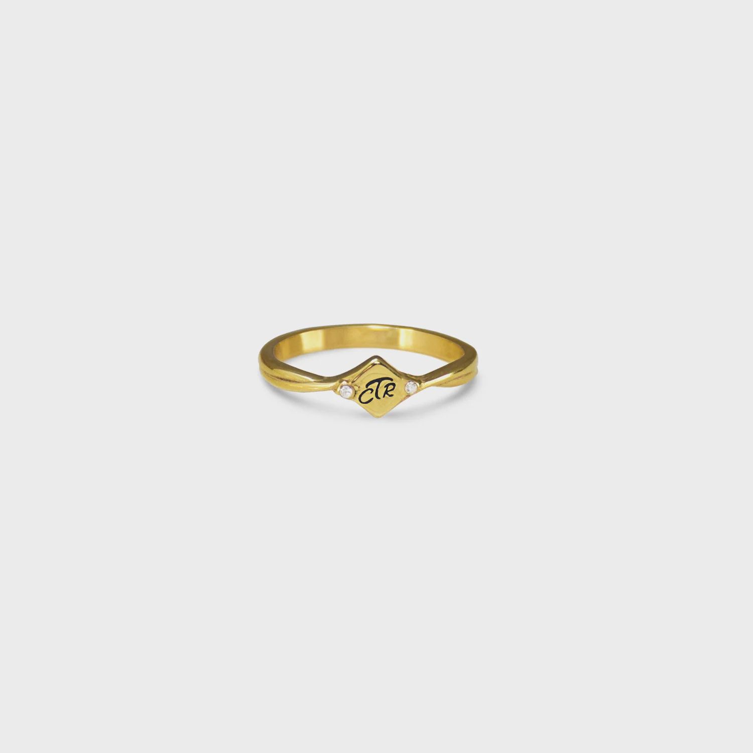 #2217 CTR Grace Ring - Stainless Steel, Ring Size: 6