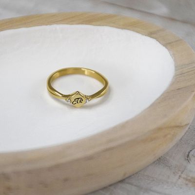 #2217 CTR Grace Ring - Stainless Steel