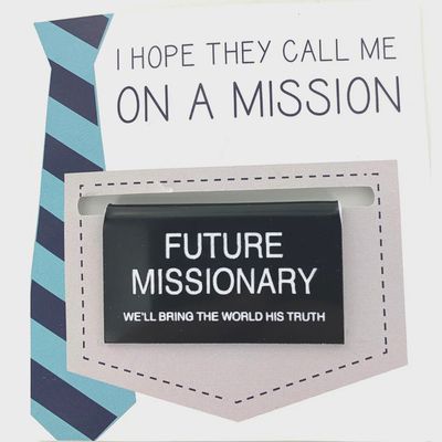 Future Missionary Slip-on Badge