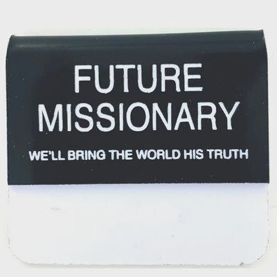 Future Missionary Slip-on Badge