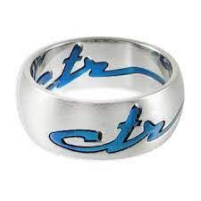 #1217 CTR Signature Ring - Stainless Steel