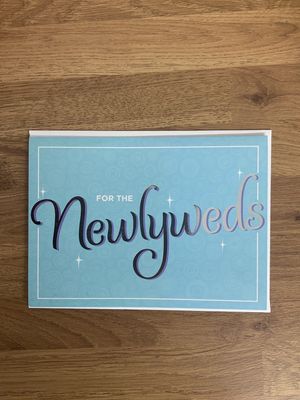 For The Newlyweds Greetings Card