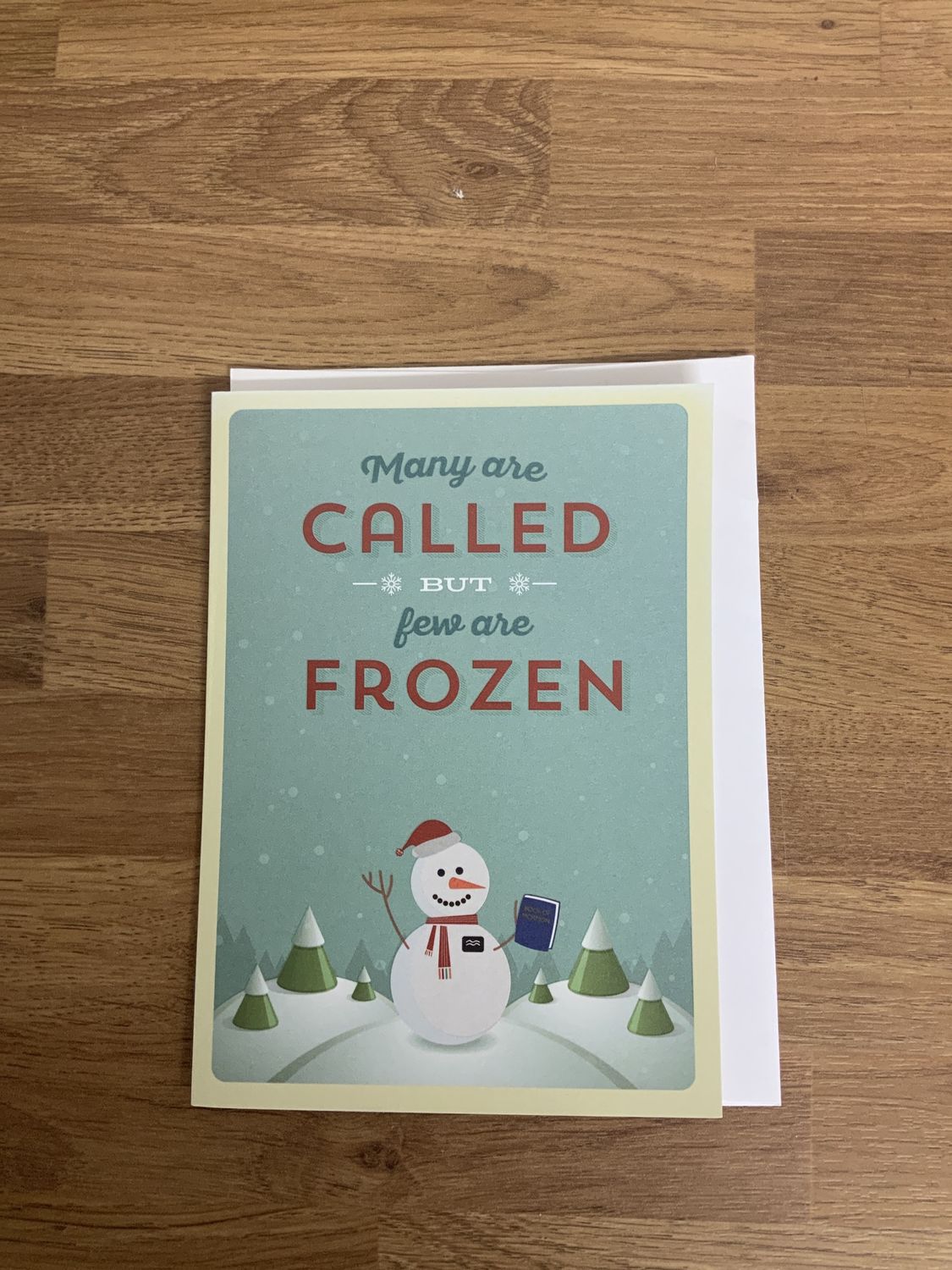 Many Are Called but few are FROZEN Mission Card