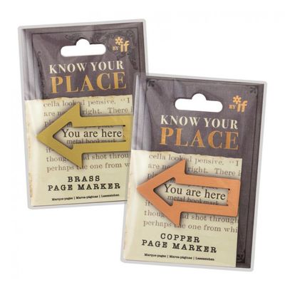 Know Your Place Bookmark