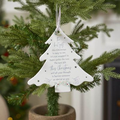 Ceramic Christmas Tree Hanger