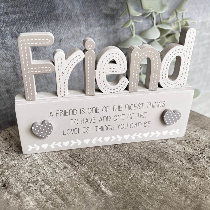 Freind Wooden Sign