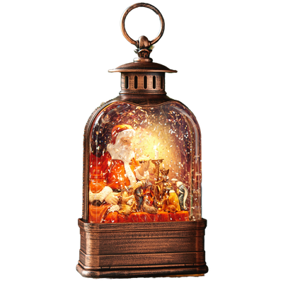 The Spirit of Christmas Resin Nativity Lantern