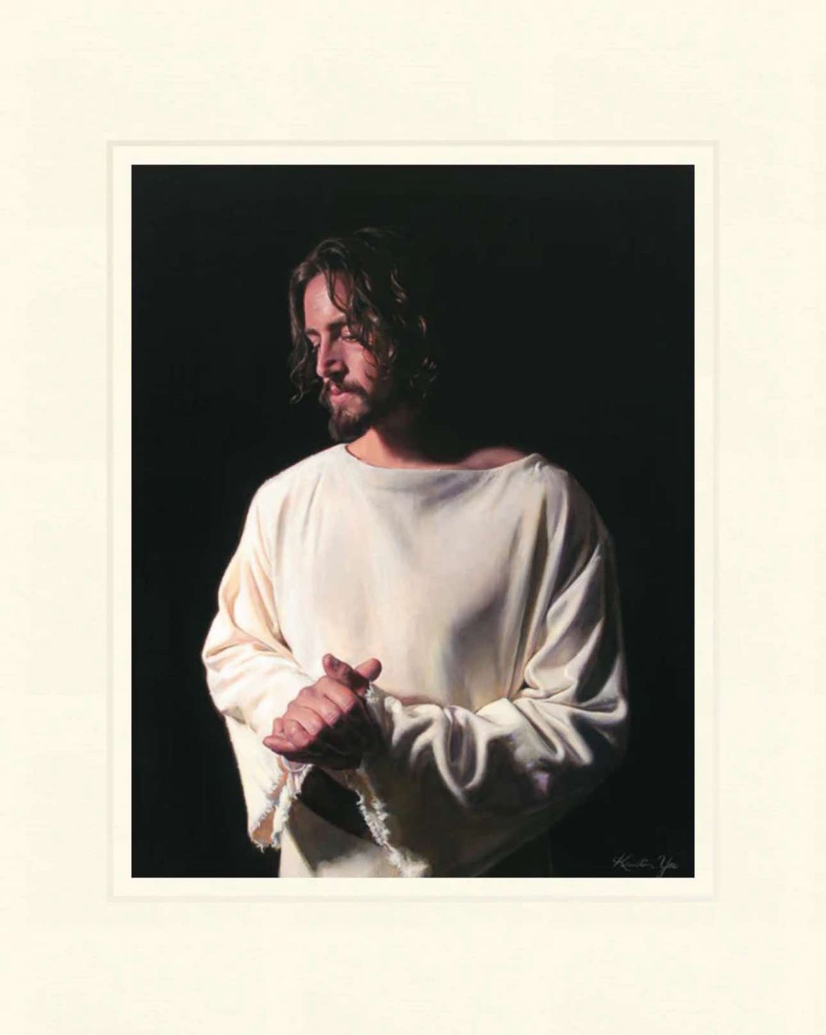 And I Partook by Kristen Yee, Size: 11x14 (inc Matt) Print