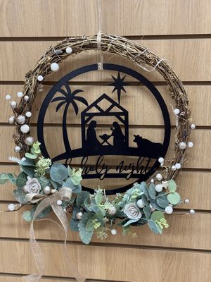 Oh Holy Night Wreath - Rose Gold