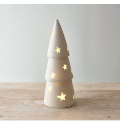Ceramic Star cut out Christmas Tree