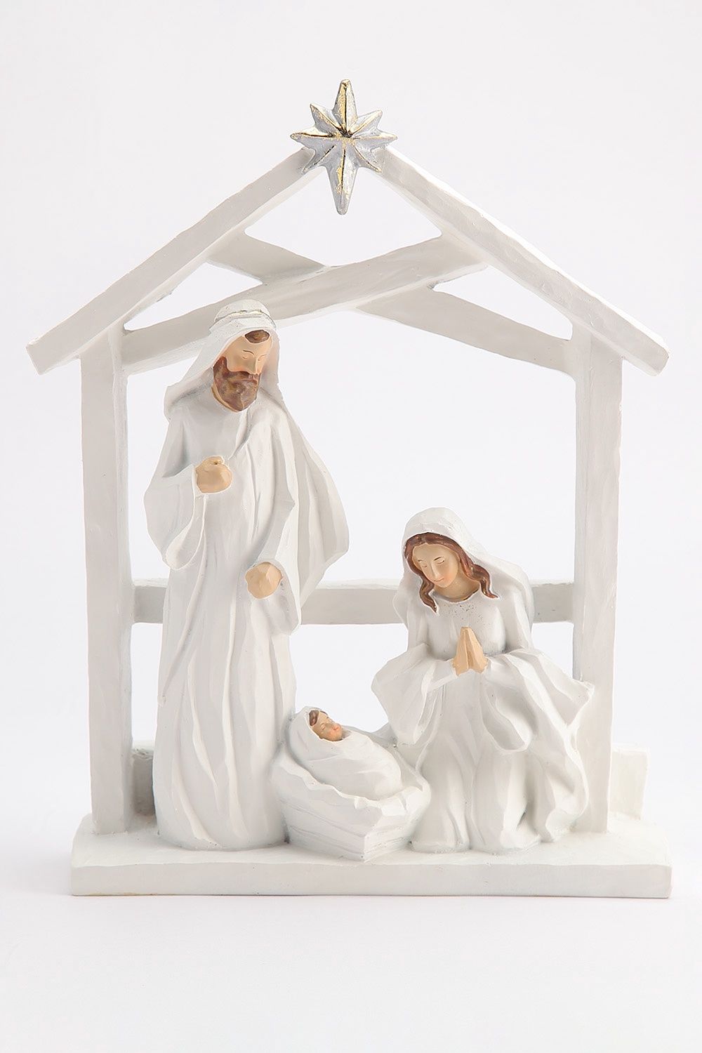 Holy Family in Manger Nativity