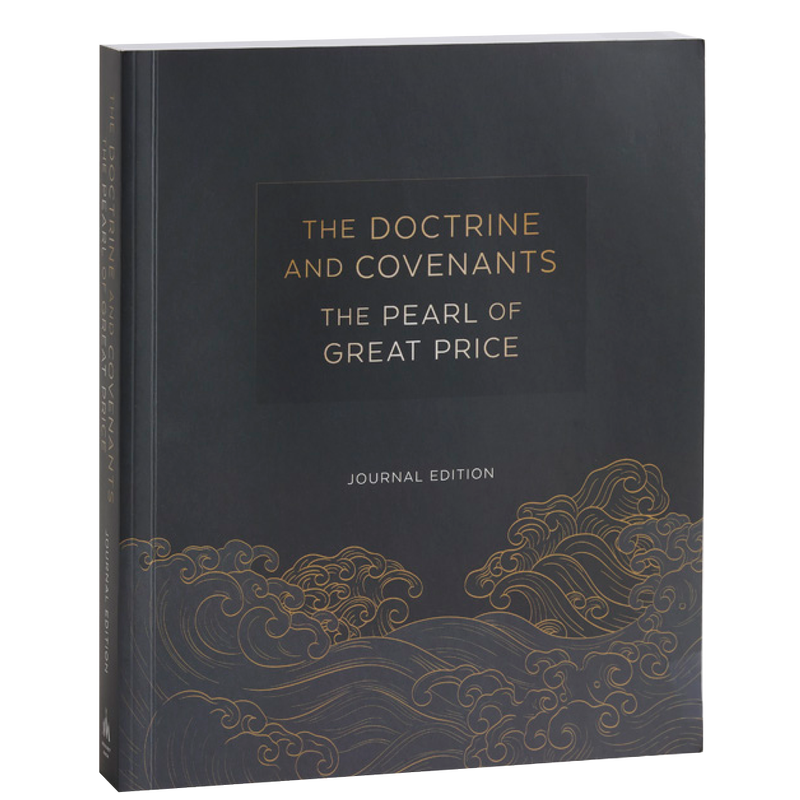 The Doctrine and Covenants and Pearl of Great Price, Journal Edition, Neutral Graphic Lined