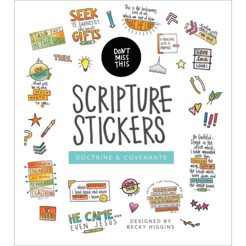Don’t Miss This Stickers for the Doctrine and Covenants