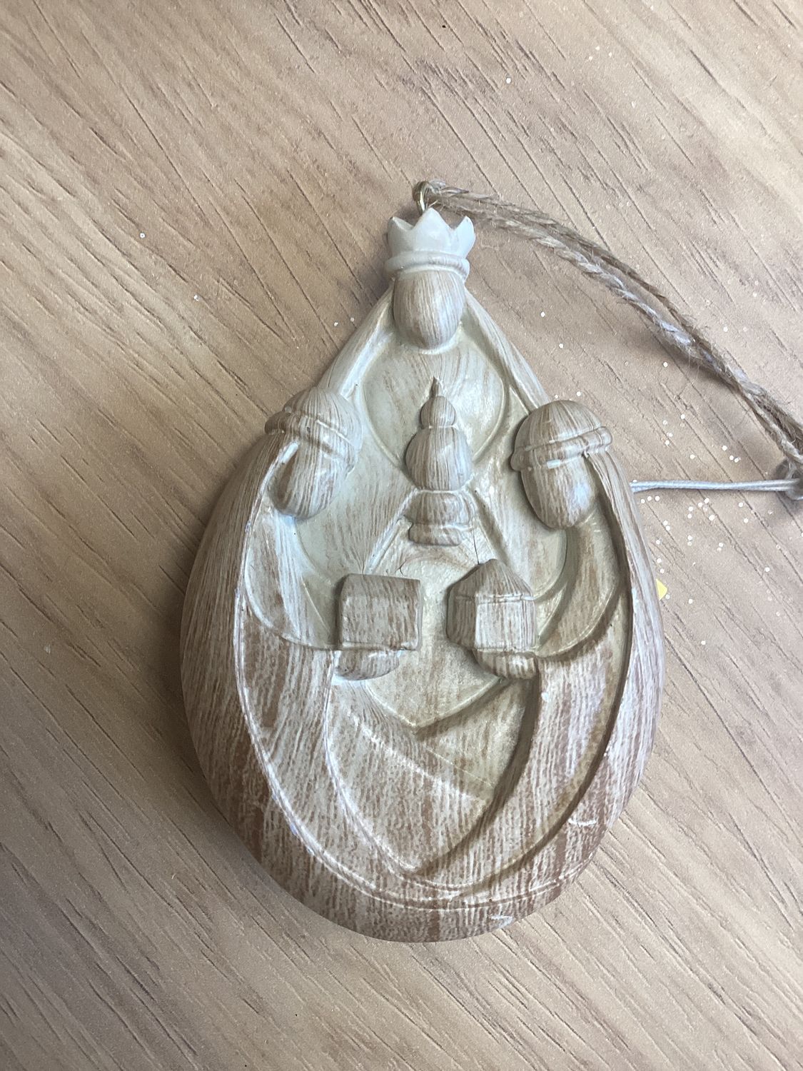 Nativity 3 Wise Man wood Ornament