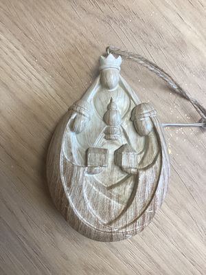Nativity 3 Wise Man wood Ornament