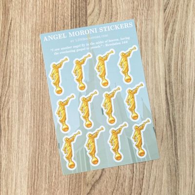 Angel Moroni Sticker Pack