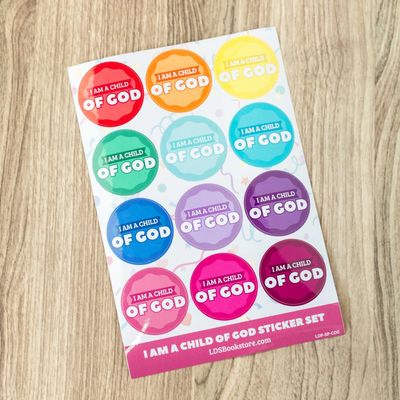 I am a Child of God Sticker Set