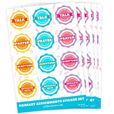 Primary Assignment Sticker Set