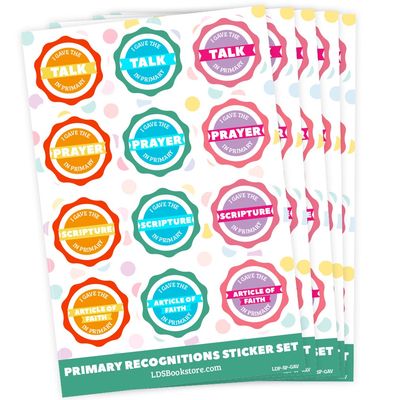 Primary Recognision Sticker Set