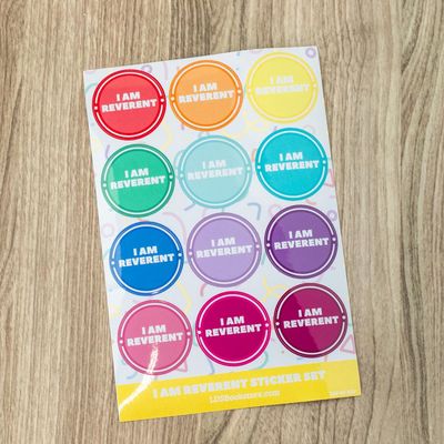 I am Reverent Sticker Set