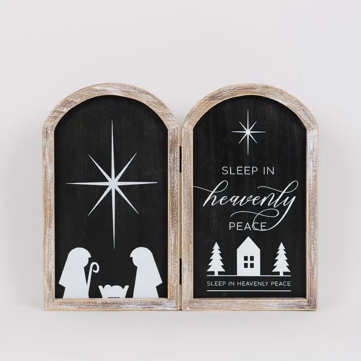 Sleep in Heavenly Peace Wooden Frame