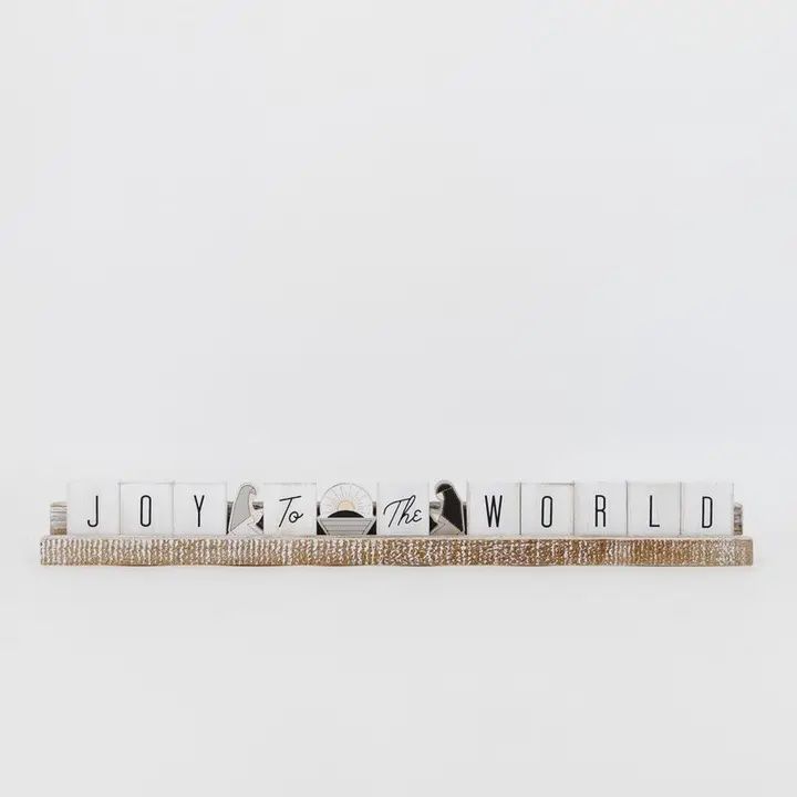 Joy to the World Wooden Sign
