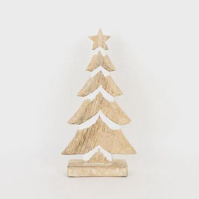 Natural Wooden Christmas Tree