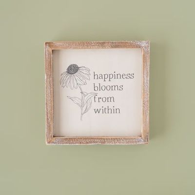 Live Life in Full Reversible Wooden Sign